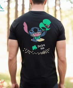Lilo and stitch mad engine youth lucky me st. paddy’s day graphic 2024 shirt