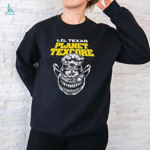 Liltexas Lil Texas Planet Texcore Illustration t shirt