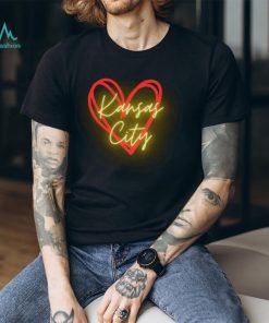 Limited Kansas City Heart T Shirt, Kansas City Chiefs Valentines Day Shirt