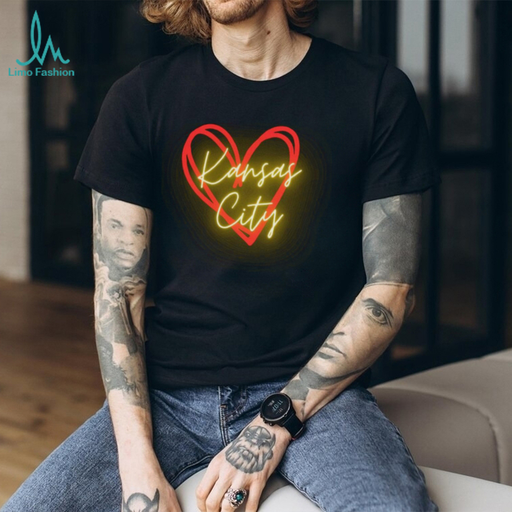 Limited Kansas City Heart T Shirt, Kansas City Chiefs Valentines Day Shirt Limited Kansas City Heart T Shirt, Kansas City Chiefs Valentines Day Shirt