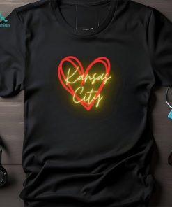 Limited Kansas City Heart T Shirt, Kansas City Chiefs Valentines Day Shirt