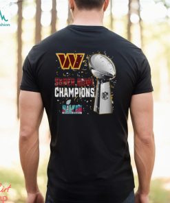 Limited Washington Commanders LVII 2023 Champions T Shirt