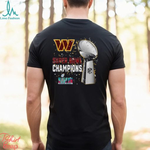 Limited Washington Commanders LVII 2023 Champions T Shirt