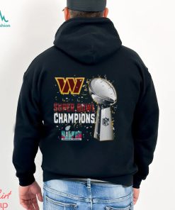 Limited Washington Commanders LVII 2023 Champions T Shirt