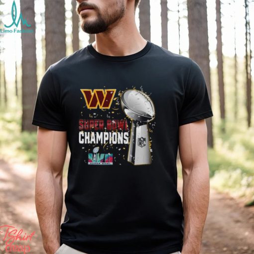 Limited Washington Commanders LVII 2023 Champions T Shirt