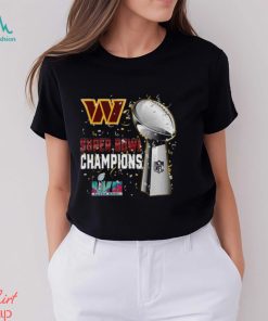 Limited Washington Commanders LVII 2023 Champions T Shirt