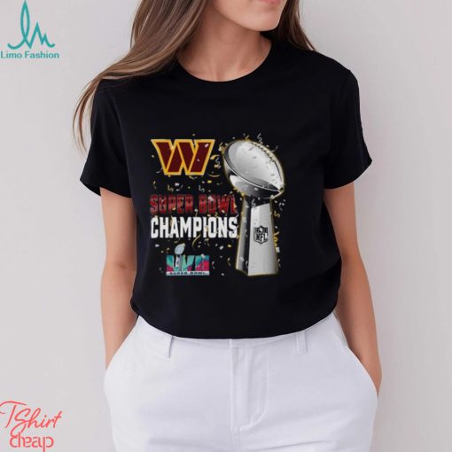 Limited Washington Commanders LVII 2023 Champions T Shirt