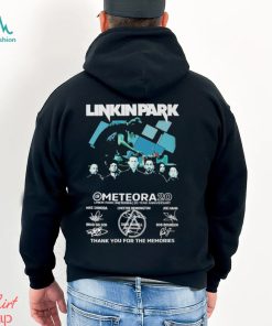 Linkin Park Meteora 20 Year Anniversary Thank You For The Memories Signatures Shirt