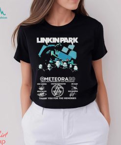 Linkin Park Meteora 20 Year Anniversary Thank You For The Memories Signatures Shirt