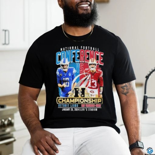 Lions Vs SF 49ers National Football Conference Shirt