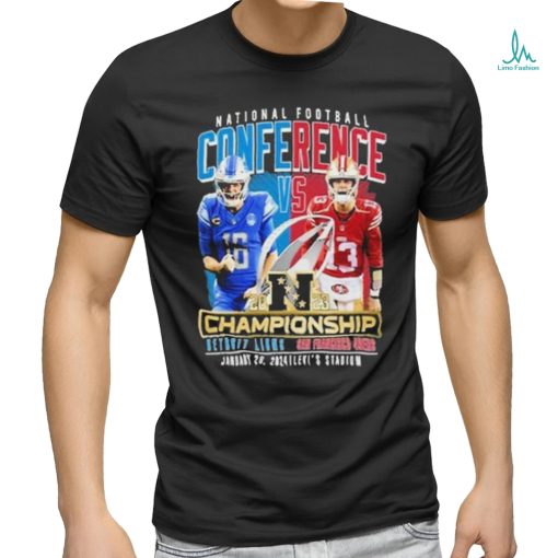 Lions Vs SF 49ers National Football Conference Shirt