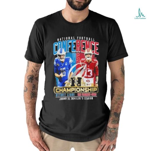Lions Vs SF 49ers National Football Conference Shirt
