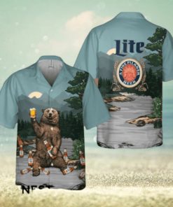Lite A Fine Pilsner Beer Hawaiian Shirt
