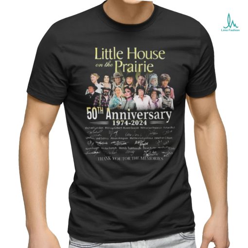 Little House On The Prairie 50th Anniversary 1974 2024 Memories T Shirt
