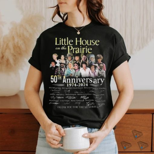 Little House On The Prairie 50th Anniversary 1974 2024 Memories T Shirt