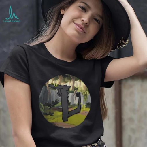 Lizard black lizard dancing, toothless, httyd, cas van de pol round Classic T Shirt