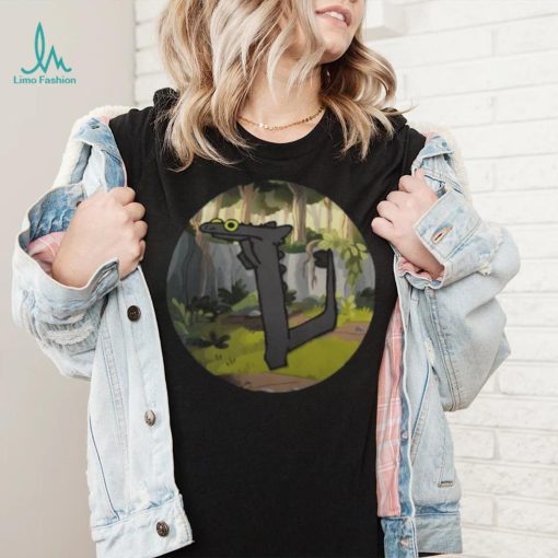 Lizard black lizard dancing, toothless, httyd, cas van de pol round Classic T Shirt