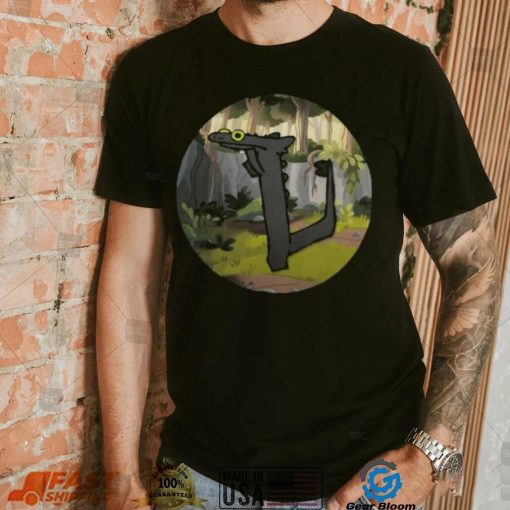 Lizard black lizard dancing, toothless, httyd, cas van de pol round Classic T Shirt