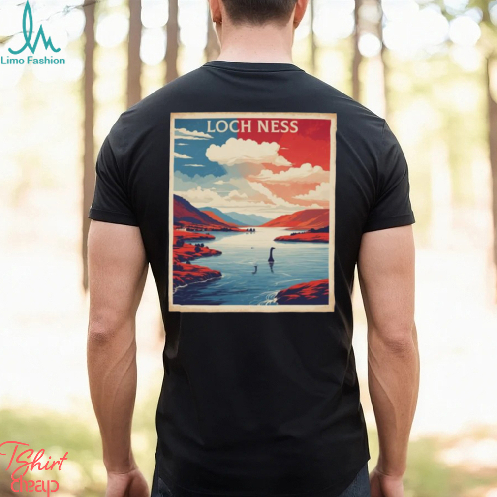 Loch Ness United Kingdom England Vintage Poster Tourism T shirt Loch Ness United Kingdom England Vintage Poster Tourism T shirt