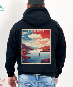 Loch Ness United Kingdom England Vintage Poster Tourism T shirt