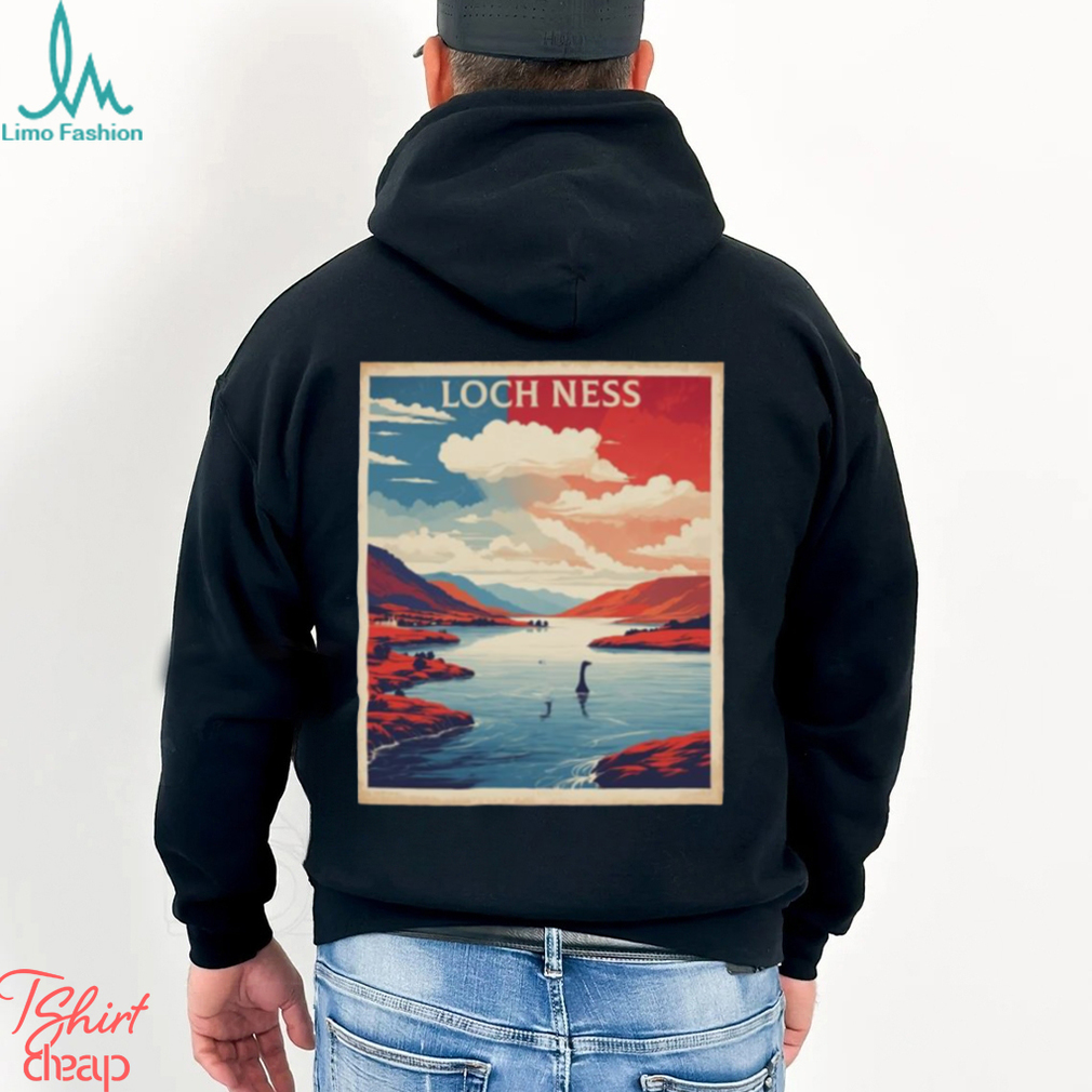 Loch Ness United Kingdom England Vintage Poster Tourism T shirt Loch Ness United Kingdom England Vintage Poster Tourism T shirt