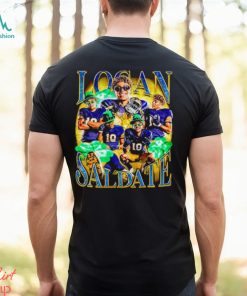 Logan Saldate Notre Dame Fighting Irish vintage shirt