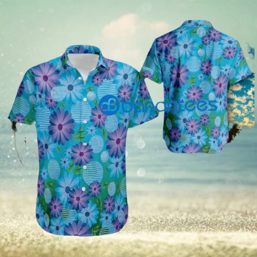 Logo At&t Flower Beach Hawaiian Shirt Beach For Men And Women