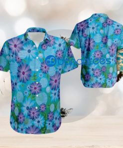 Logo At&t Flower Beach Hawaiian Shirt Beach For Men And Women