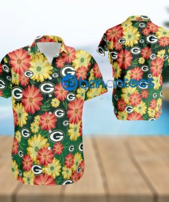 Logo Green Bay Packers Beach Hawaiian Shirt