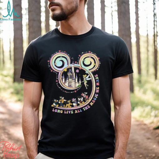 Long Live All The Magic We Made Shirt Mickey And Friends Disney 1971 Sweatshirt T Shirt