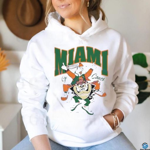 Looney Tunes Miami Hurricanes go Canes t shirt