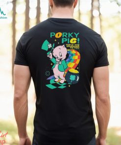 Looney tunes mad engine youth porky pig st. paddy’s day graphic 2024 shirt