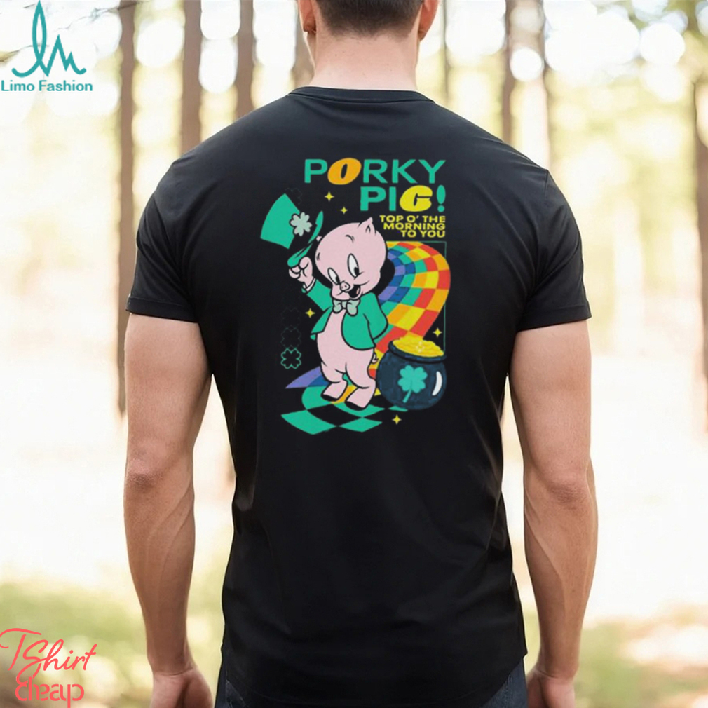 Looney tunes mad engine youth porky pig st. paddy’s day graphic 2024 shirt Looney tunes mad engine youth porky pig st. paddy’s day graphic 2024 shirt
