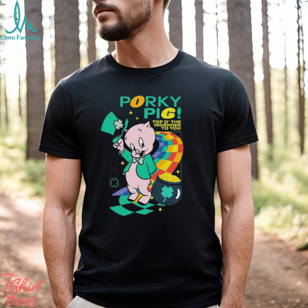 Looney tunes mad engine youth porky pig st. paddy’s day graphic 2024 shirt Looney tunes mad engine youth porky pig st. paddy’s day graphic 2024 shirt