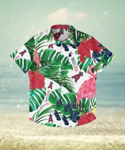 Los Angeles Angels Flamingo Hawaiian Shirt