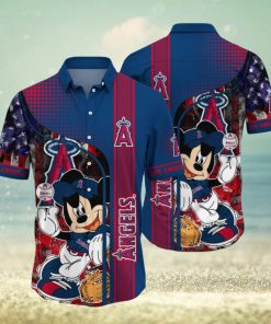 Los Angeles Angels MLB Print 3D Hawaiian Shirt For Men And Women