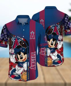 Los Angeles Angels MLB Print 3D Hawaiian Shirt For Men And Women