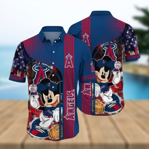 Los Angeles Angels MLB Print 3D Hawaiian Shirt For Men And Women