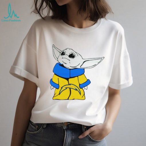 Los Angeles Chargers Baby Yoda NFL shirt