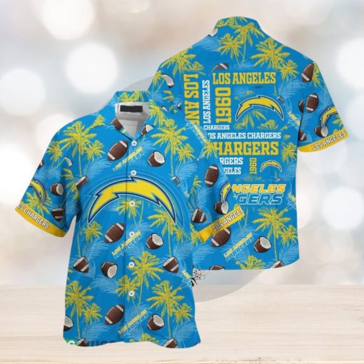 Los Angeles Chargers NFL Beach Hawaiian Shirt For Fans Gift New Shirt Holiday