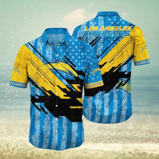 Los Angeles Chargers NFL Football Hawaiian Shirt For Fans Men And Women Gift Aloha Beach