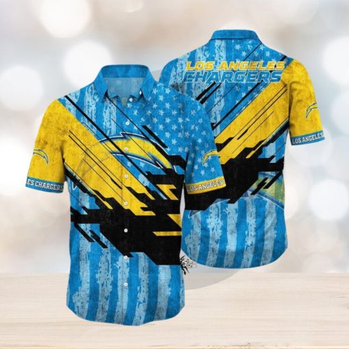 Los Angeles Chargers NFL Football Hawaiian Shirt For Fans Men And Women Gift Aloha Beach