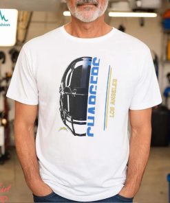 Los Angeles Chargers Starter Half Helmet Logo Long Sleeve Heathered T Shirt