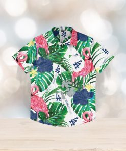 Los Angeles Dodgers Flamingo Hawaiian Shirt