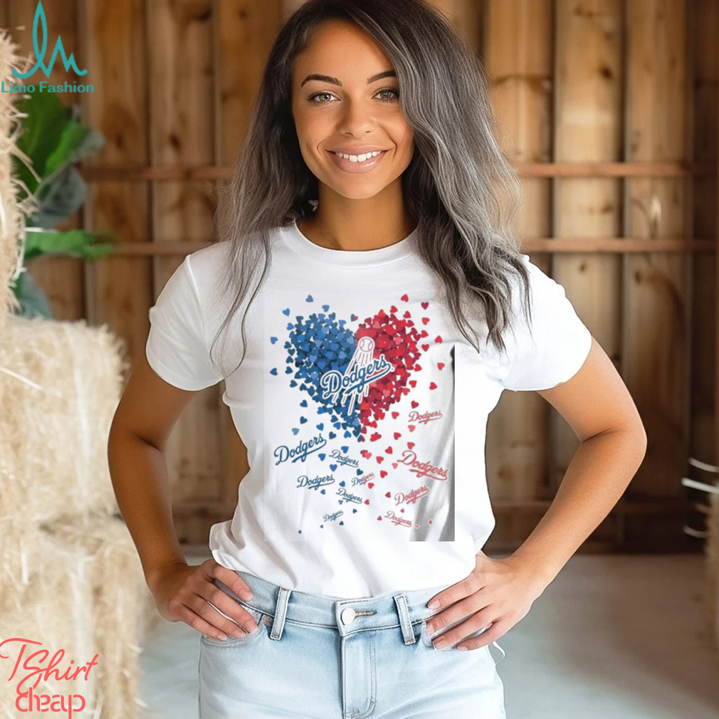 Los Angeles Dodgers Tiny Heart Shape 2024 Shirt Los Angeles Dodgers Tiny Heart Shape 2024 Shirt