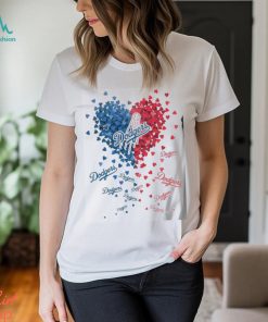 Los Angeles Dodgers Tiny Heart Shape 2024 Shirt
