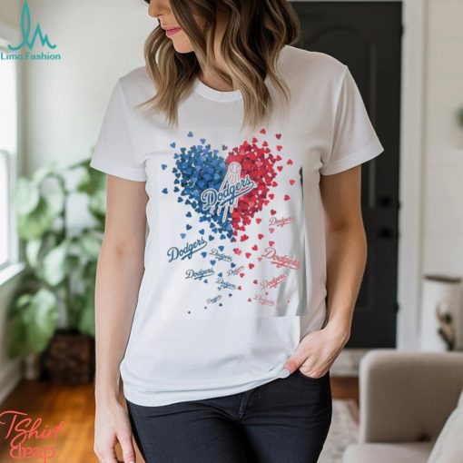 Los Angeles Dodgers Tiny Heart Shape 2024 Shirt
