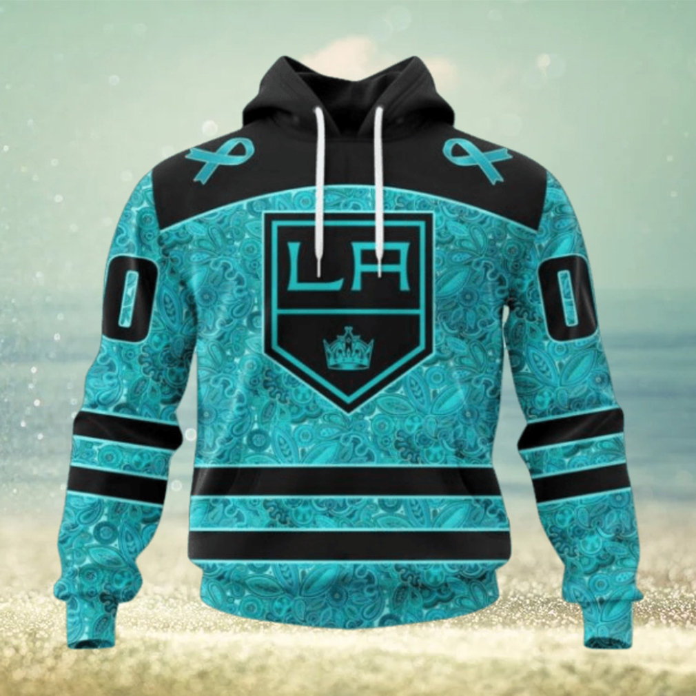 Los Angeles Kings Hoodie Special Design Fight Ovarian Cancer Hoodie Los Angeles Kings Hoodie Special Design Fight Ovarian Cancer Hoodie