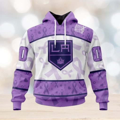 Los Angeles Kings Hoodie Special Lavender – Fight Cancer Hoodie