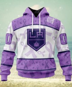 Los Angeles Kings Hoodie Special Lavender – Fight Cancer Hoodie